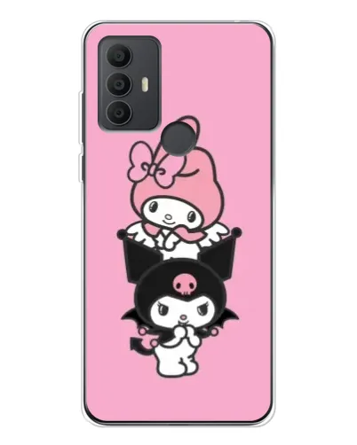 Чохол для TCL 306 з картинкою «My Melody та Kuromi»