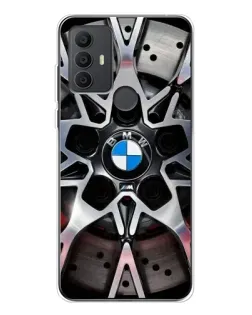 Чехол для TCL 306 с картинкой «BMW — деталь диска» Чехол для TCL 306 с картинкой «BMW — деталь диска»