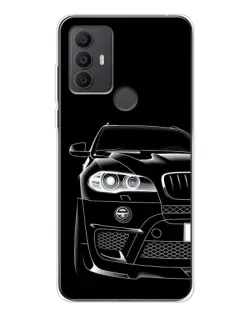 Чохол для TCL 306 з картинкою «Темний силует BMW»