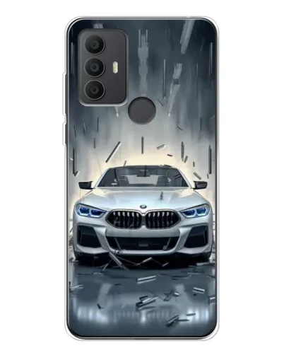 Чохол для TCL 306 з картинкою «BMW у світлі фар» Чохол для TCL 306 з картинкою «BMW у світлі фар»