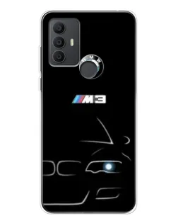 Чохол для TCL 306 з картинкою «Мінімалістичний принт BMW M3»