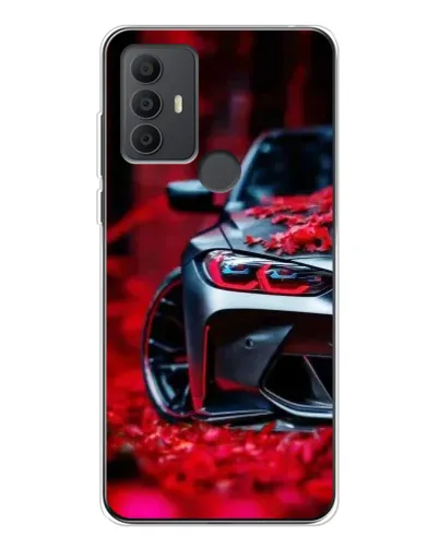 Чохол для TCL 306 з картинкою «Спортивна BMW та квіти» Чохол для TCL 306 з картинкою «Спортивна BMW та квіти»