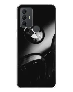 Чохол для TCL 306 з картинкою «Емблема BMW — макро»