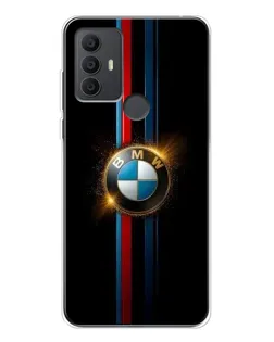 Чохол для TCL 306 з картинкою «BMW M-Power неон»