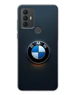 Чохол для TCL 306 з картинкою «Логотип BMW — мінімалізм»