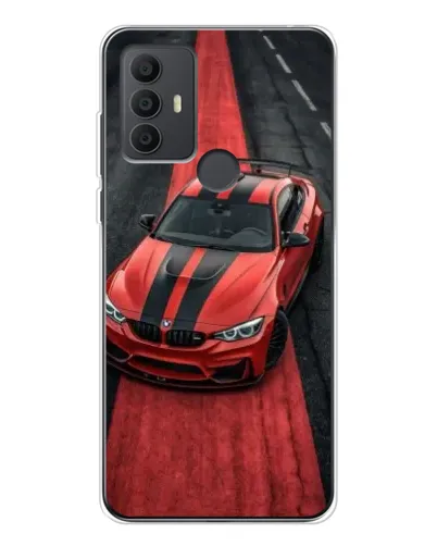 Чохол для TCL 306 з картинкою «BMW на червоній доріжці» Чохол для TCL 306 з картинкою «BMW на червоній доріжці»