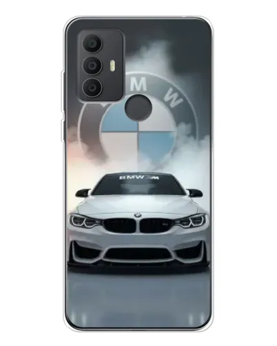 Чохол для TCL 306 з картинкою «BMW в білому диму» Чохол для TCL 306 з картинкою «BMW в білому диму»
