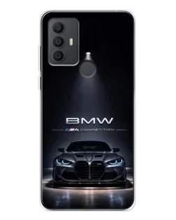 Чохол для TCL 306 з картинкою «BMW крізь нічне місто»