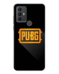 Чехол для TCL 306 с картинкой «PUBG — рамка лого»