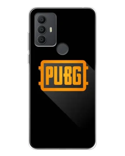 Чехол для TCL 306 с картинкой «PUBG — рамка лого» Чехол для TCL 306 с картинкой «PUBG — рамка лого»
