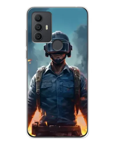 Чехол для TCL 306 с картинкой «PUBG — реалистичный герой» Чехол для TCL 306 с картинкой «PUBG — реалистичный герой»