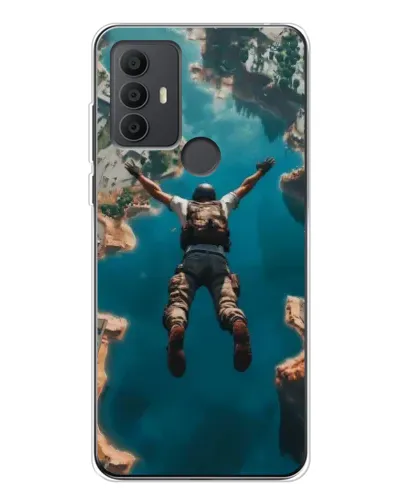 Чехол для TCL 306 с картинкой «PUBG — свободное падение» Чехол для TCL 306 с картинкой «PUBG — свободное падение»
