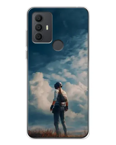 Чехол для TCL 306 с картинкой «Герой PUBG на скале» Чехол для TCL 306 с картинкой «Герой PUBG на скале»