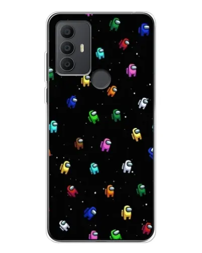 Чехол для TCL 306 с картинкой «Экипаж Among Us»