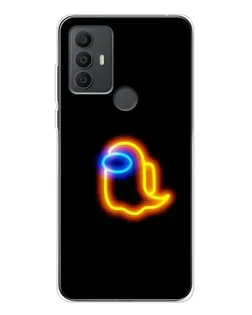 Чехол для TCL 306 с картинкой «Among Us неоновое сияние» Чехол для TCL 306 с картинкой «Among Us неоновое сияние»