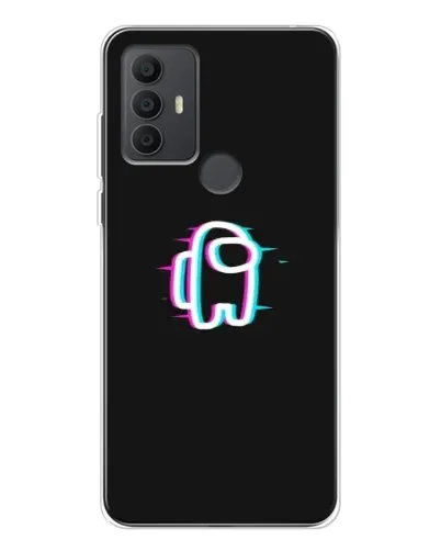 Чехол для TCL 306 с картинкой «Among Us неон»