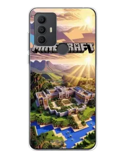 Чехол для TCL 306 с картинкой «Minecraft панорама»