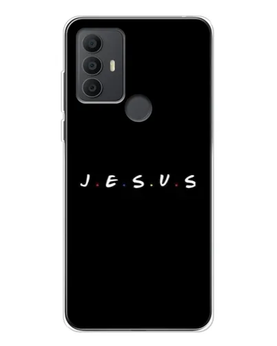 Чохол для TCL 306 з картинкою «Крапки віри J.E.S.U.S.» Чохол для TCL 306 з картинкою «Крапки віри J.E.S.U.S.»