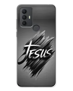 Чохол для TCL 306 з картинкою «Напис Jesus Graffiti»