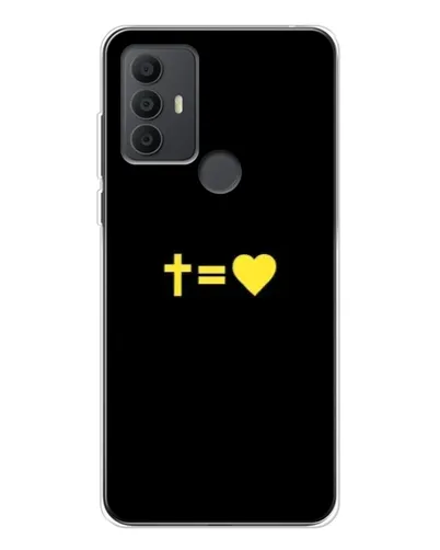 Чохол для TCL 306 з картинкою «Серце та Хрест» Чохол для TCL 306 з картинкою «Серце та Хрест»