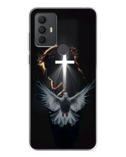 Чохол для TCL 306 з картинкою «Голуб та Світло» Чохол для TCL 306 з картинкою «Голуб та Світло»