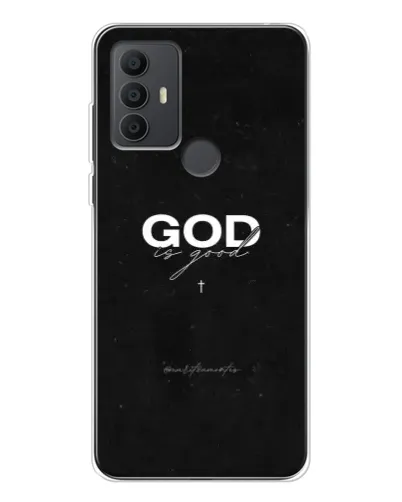 Чохол для TCL 306 з картинкою «GOD — Бог над усім» Чохол для TCL 306 з картинкою «GOD — Бог над усім»