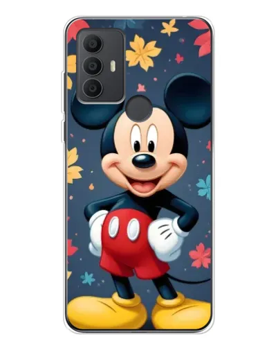 Чехол для TCL 306 с картинкой «Осенний Mickey Mouse»
