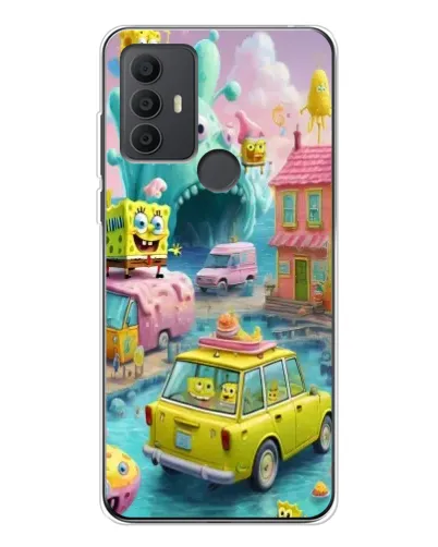 Чехол для TCL 306 с картинкой «Монстр-трак приключения»