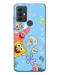 Чехол для TCL 306 с картинкой «Веселые пузырьки»