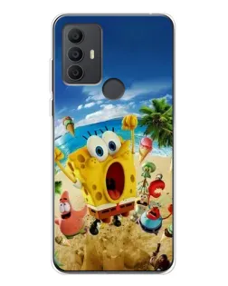 Чехол для TCL 306 с картинкой «Развлечения на пляже»
