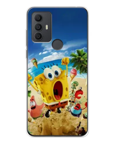Чехол для TCL 306 с картинкой «Развлечения на пляже»