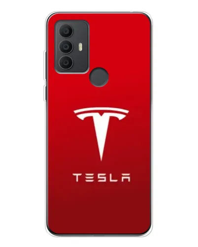 Чехол для TCL 306 с картинкой «Tesla Red Classic» Чехол для TCL 306 с картинкой «Tesla Red Classic»