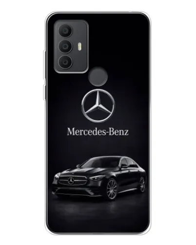 Чехол для TCL 306 с картинкой «Mercedes — решетка радиатора»
