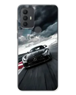 Чехол для TCL 306 с картинкой «Гоночный Mercedes AMG»