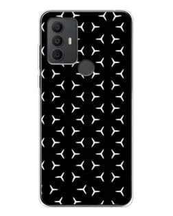 Чехол для TCL 306 с картинкой «Mercedes паттерн звезд»