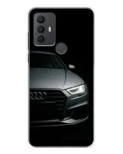 Чехол для TCL 306 с картинкой «Audi — детализация кузова»
