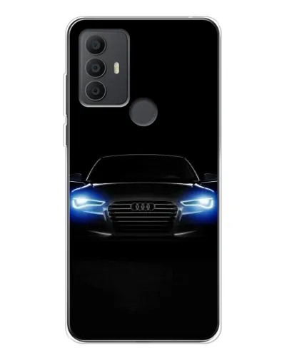 Чехол для TCL 306 с картинкой «Audi в неоне» Чехол для TCL 306 с картинкой «Audi в неоне»