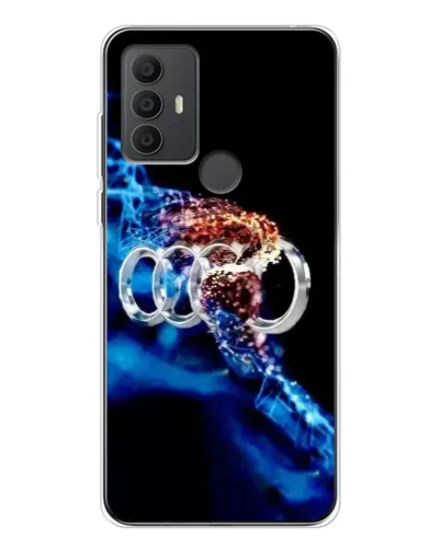 Чехол для TCL 306 с картинкой «Энергия лого Audi» Чехол для TCL 306 с картинкой «Энергия лого Audi»