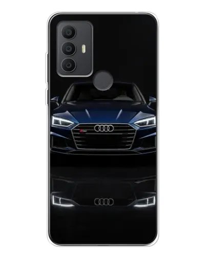 Чехол для TCL 306 с картинкой «Audi — ночное отражение» Чехол для TCL 306 с картинкой «Audi — ночное отражение»
