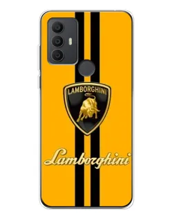 Чехол для TCL 306 с картинкой «Lamborghini Stripe желтый» Чехол для TCL 306 с картинкой «Lamborghini Stripe желтый»
