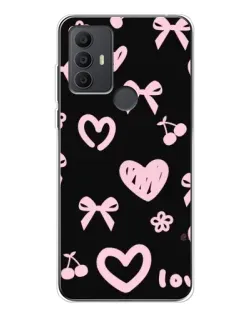 Чехол для TCL 306 с картинкой «Сатиновый бант»