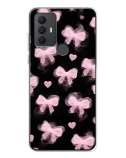 Чехол для TCL 306 с картинкой «Геометрия банта»