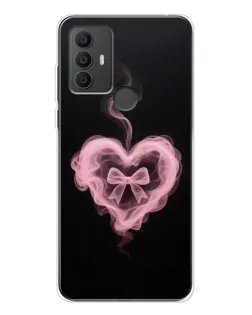 Чехол для TCL 306 с картинкой «Дымчатое сердце»