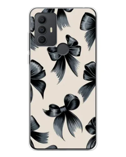 Чехол для TCL 306 с картинкой «Банты Coquette» Чехол для TCL 306 с картинкой «Банты Coquette»