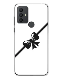 Чехол для TCL 306 с картинкой «Диагональный бант»
