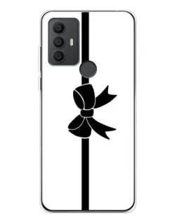 Чехол для TCL 306 с картинкой «Вертикальный бант»