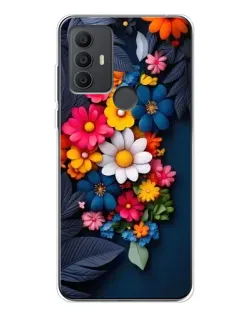 Чехол для TCL 306 с картинкой «Цветочная феерия»