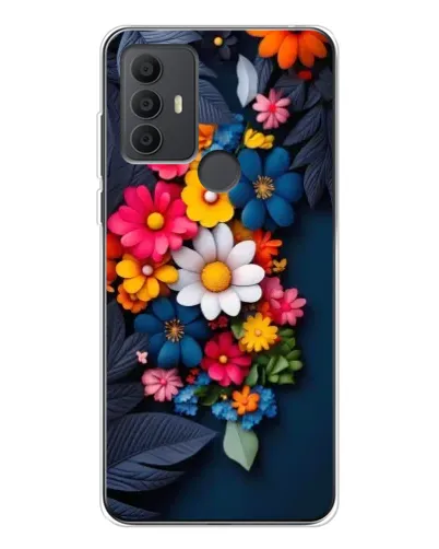 Чехол для TCL 306 с картинкой «Цветочная феерия» Чехол для TCL 306 с картинкой «Цветочная феерия»