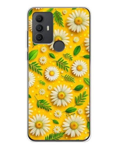 Чехол для TCL 306 с картинкой «Ромашковое солнце» Чехол для TCL 306 с картинкой «Ромашковое солнце»