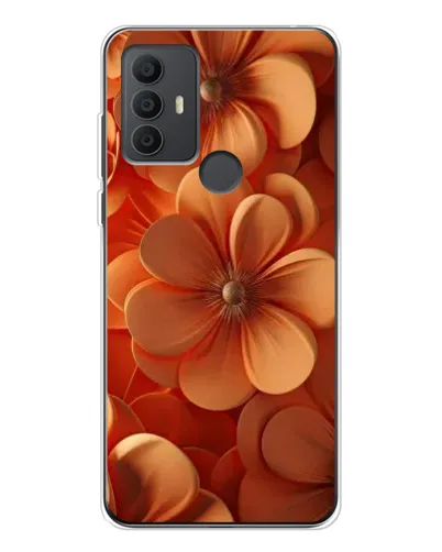 Чехол для TCL 306 с картинкой «Оранжевый макро цветок» Чехол для TCL 306 с картинкой «Оранжевый макро цветок»
